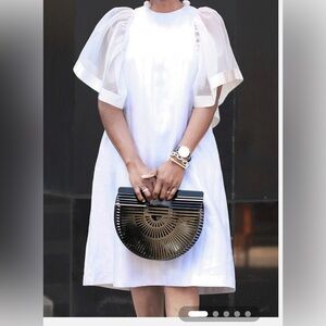 Loose short sleeve dress